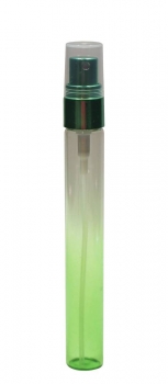 Sprayflasche Glas 10ml inkl. Spray grün